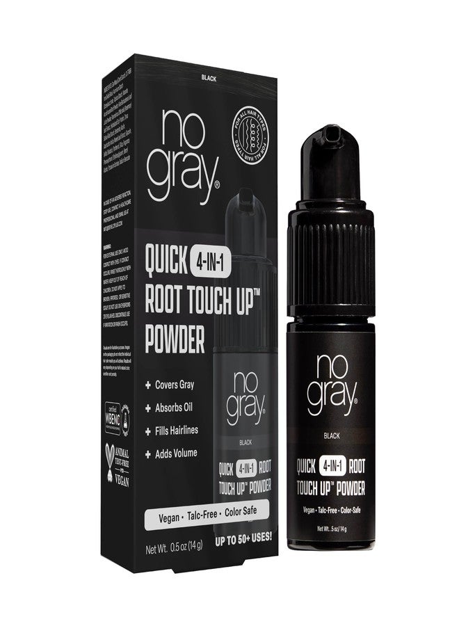 No Gray Quick 4-IN-1 Root Touch Up Powder Black - Image 1